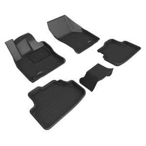 Volkswagen Golf R Floor Mat Set - 3D MAXpider - KAGU - Black - `21-`23